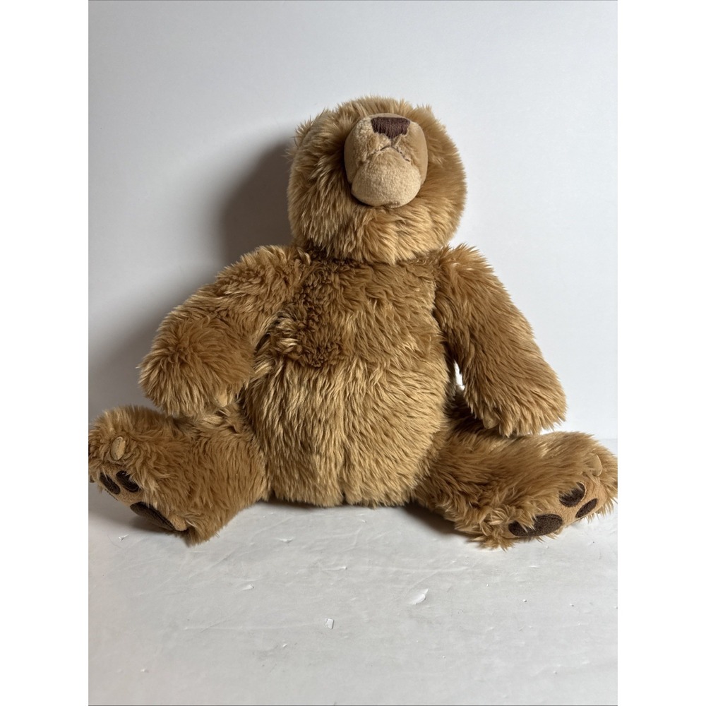 Gund Khols Care Fluffy Brown Bear 12 Inch Plush Stuffed Animal Toy